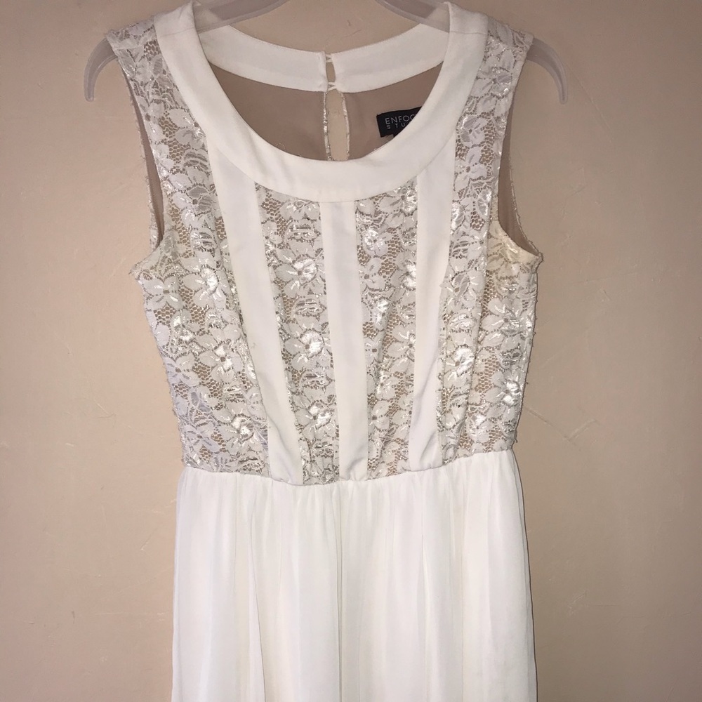 Enfocus studio white dress